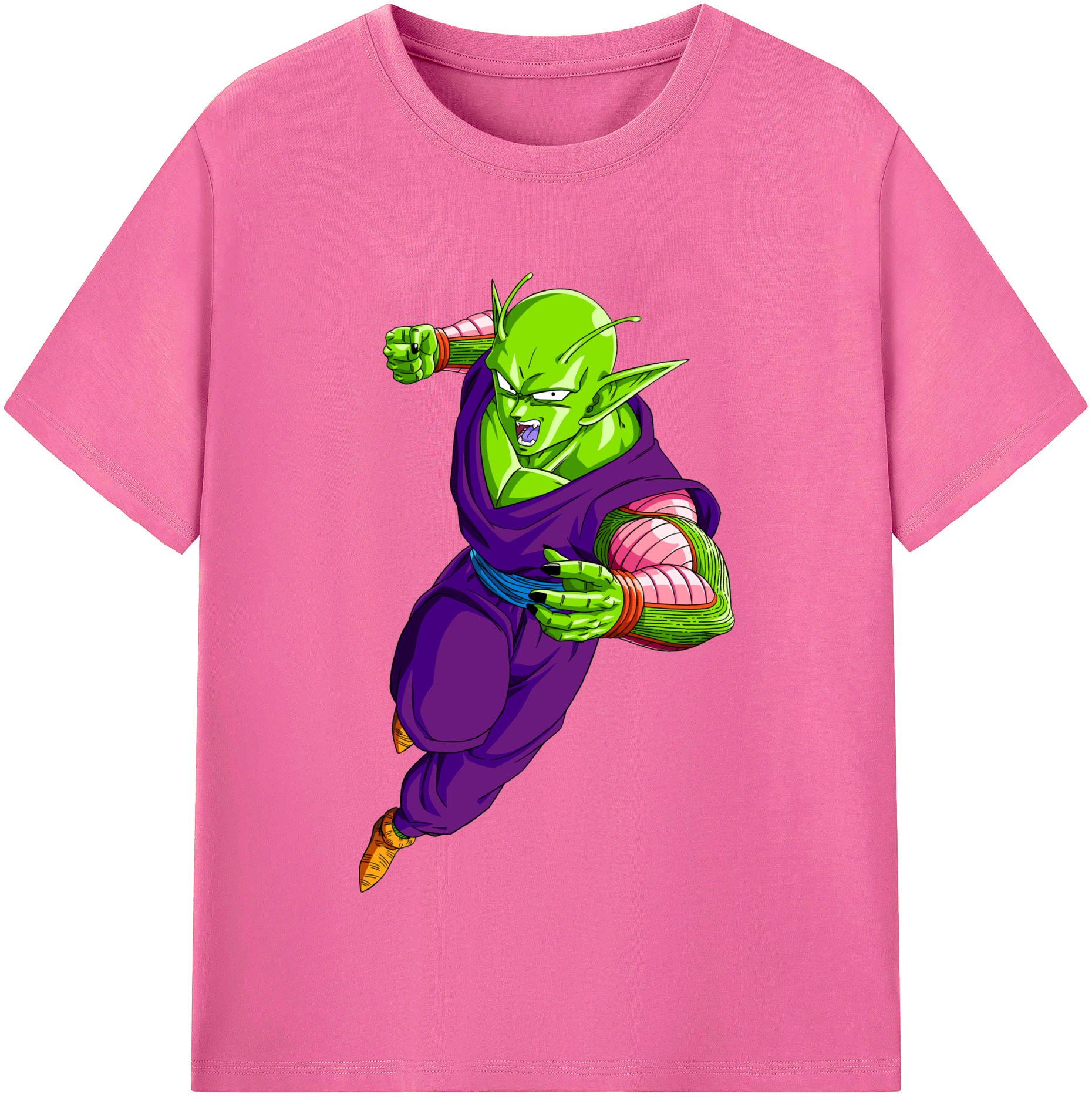 （画像用） ドラゴンボール ピッコロ DRAGON BALL Piccolo レディースカジュアルプリントTシャツ（綿100％）